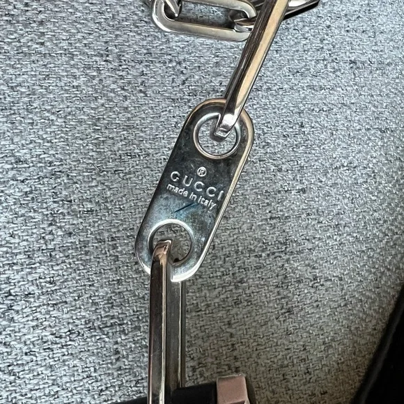 Gucci Jackie monogram with chain strap